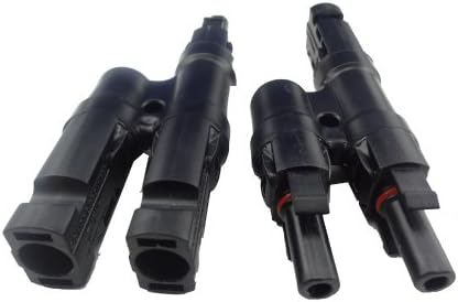 MISOL MC4 Parallel connector / Adapter / 1M2F+2M1F /TUV / T Branch Connector