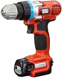 Black und Decker EGBL108K-QW Akku-Bohrschrauber 10,8V Lithium-Ionen im Koffer