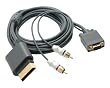XBOX 360 HD VGA AV CABLE 6FT 1080P w/ Optical Digitial Toslink Cable 6ft