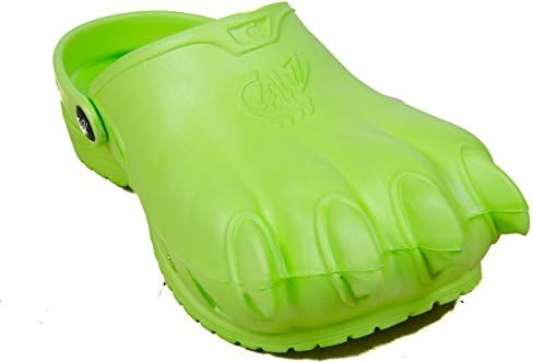 Clawz Shoes Unisex Kids' Classic Green Rubber Clawz Clogs C9/10 US