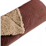 Produkt-Bild: P&ouml;tter Super-Soft Wohndecke Crocodile 150x200 cm braun 370