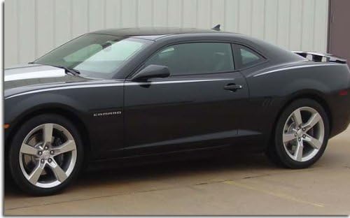 Javelin Body Side Stripe Kit for 2010 2011 Chevy Camaro - (Color: Ritrama 7083 Dark Gray)