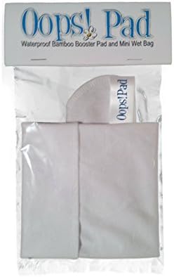 Oops! Waterproof Bamboo Booster Pad &amp; Mini Wet Bag