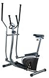 Body Sculpture BE6175 2-in-1 Magnetic Elliptical Cross Trainer and Bike - Grey/Black/Silver