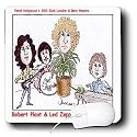 Londons Times Funny Music Cartoons - Robert Plant And Led Zeppilin - Mouse Pads