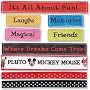 Mickey Mouse Ribbons & Adhesive Labels 9-Piece Set