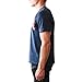 Epivive USA Retro Athletic Shirt (Indigo Blue, Small)