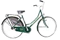 Carraro Shopper Ladies 18" Dutch Bicycle London Green
