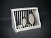 Plate Rack (White) (14.25"h x 20"w x 9.5"d)