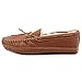 Minnetonka Men's Sheepskin Moose Slippers - 3759