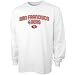 Search : Reebok San Francisco 49ers White Double Arch Team Logo Long Sleeve T-shirt