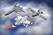 1/100 3 Pack - Planes Plastic Model Kits
