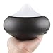 ABLEGRID 160ML Electric Aromatherapy Essential oil Diffuser Cool Mist Humidifier with Color LED light and Auto off (Deep Brown)