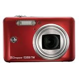 Buy GE E1050TW-RD 10 MP Digital Camera with 5X Optical Zoom and 3.0-Inch Touch Screen LCD with Auto... by General Electric