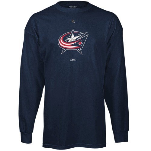 Columbus Blue Jackets Primary Logo Long Sleeve T-Shirt