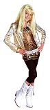 Hannah Montana Costume Deluxe Gold - Child Medium 7-8