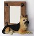GERMAN SHEPHERD Tan Small DOG Photo Picture FRAME Figurine SF18T 4 x 6