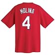 Yadier Molina St. Louis Cardinals Name and Number T-Shirt, Athletic Red