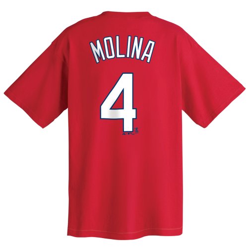 Yadier Molina St. Louis Cardinals Youth Name and Number T-Shirt (Small)