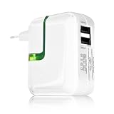 Produkt-Bild: WorldPower wei&szlig; USB-Reise-Ladeger&auml;t - l&auml;dt Apple iPhone, iPhone 3G, 3GS, iPod, PSP und andere Ger&auml;te