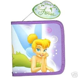 Tinker Bell CD Case - Protective CD/dvd wallet inspired by Disney fairy