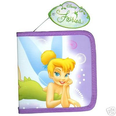 Childrens Toyshop  Toys : Tinker Bell CD Case - Protective CD/dvd wallet inspired by Disney fairy