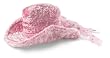 Pink Cowboy Hat for Dog - Xs