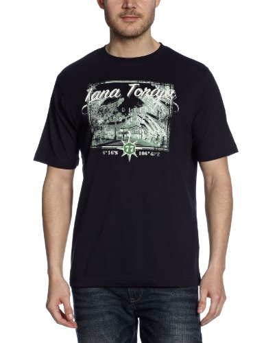 Camel Active Herren T-Shirt Regular Fit 298997, Gr. 54 (XL), Blau (18 navy) Preisvergleich