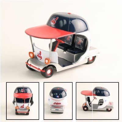 MLB Bullpen Car 1/24 Diecast - Indians - Cleveland Indians