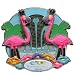 Disney World - Epcot Flower and Garden Festival 2010 - Disney Vacation Club - Flamingos Pin 76049