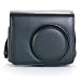 COSMOS Black Leather Case Cover Bag For Nikon P7000 Camera + Cosmos cable tie