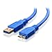 OMNIHIL 3.0 High Speed USB Cable Compatible with ASUS MB169B+ 15.6