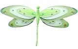 41UHYMH07 L. SL160  13 Green & White Triple Layered Dragonfly   nylon hanging ceiling wall baby nursery room wedding decor decoration decorations girls bedroom party shower