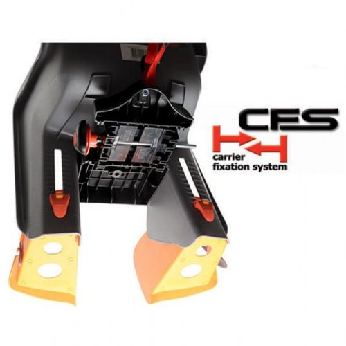 Polisports チャイルドシート 荷台 取付タイプ Bilby CFS ポリスポーツ BLACK/DARK GREY