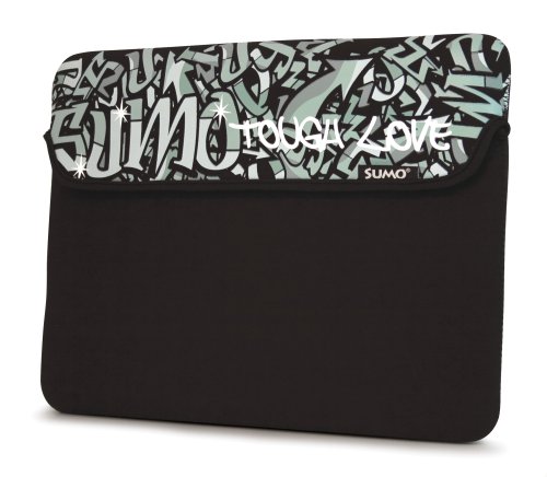 Sumo ME-SUMO77101 10-Inch Graffiti Netbook Sleeve (Black)