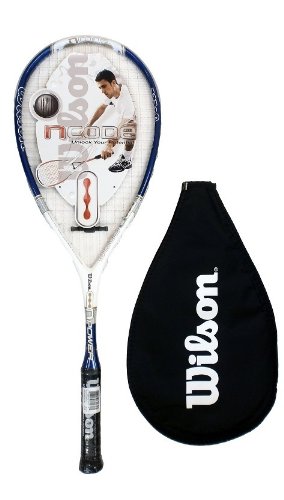 Wilson NCode NPower Blue Squash Racket RRP £60