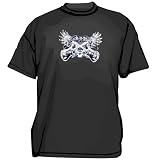 WINGED GUITARS Rock n Roll Toddler and Youth Kids Tee Shirt in 5 Colors