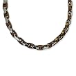 Stainless Steel Chocolate color IP-plated Fancy Necklace