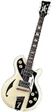 Italia Mondial Classic Electric Guitar - Cream w/Hardshell Case