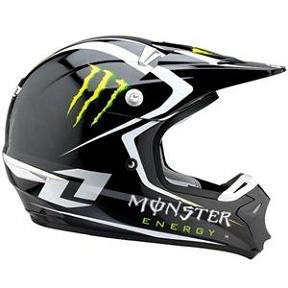 ONE INDUSTRIES 2008 KOMBAT MONSTER 3 HELMET, Black - M