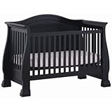500 Series Convertible Crib in Rubbed Black