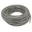 1000ft Gray Cat5e Bulk Cable Plenum 4pr Solid 24 Awg UTP