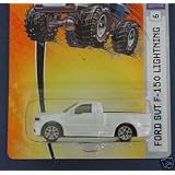 Mattel Matchbox 2006 1:64 Scale Pearl White Ford SVT F-150 Lightning Die Cast Truck #6 by Mattel