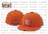 Phoenix Suns Mitchell & Ness Orange Throwback Fitted Cap / Hat
