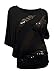 eVogues Plus size Sequins Scoopneck Top