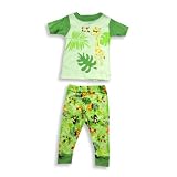 B.T. Kids - Infant Boys Short Sleeve Pajamas, Green (Size 12Months)
