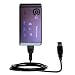 Classic Straight USB Cable for the Sony Ericsson w380a with Power Hot Sync and Charge capabilities - Gomadic Brand w/ TipExchange Technology