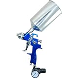 Professional HVLP Spray Gun with 1.8mm Fluid Tip and Regulator