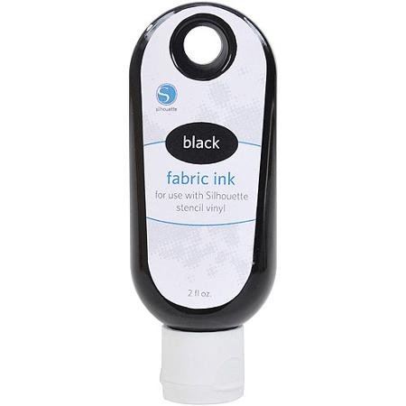 Silhouette Fabric Ink Black