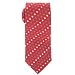 The Tie Cravate Company - Cravate en Soie tissée - Rouge - avec Net Diamonds